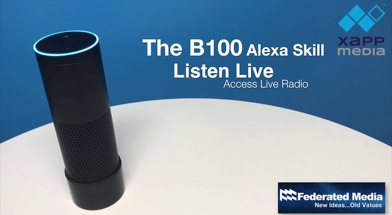 Skill da Alexa para a rádio B100