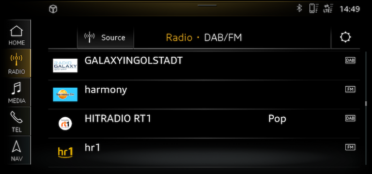 Audi adota o padrão de rádio híbrido RadioDNS