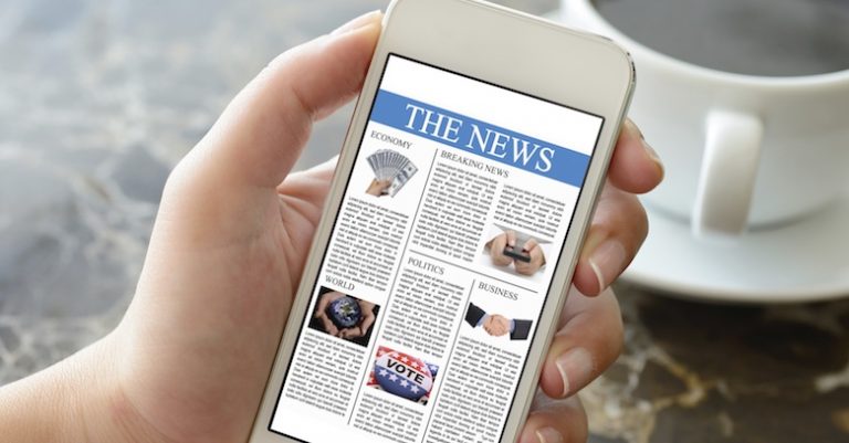 Setor de notícias tem o maior índice de migração para consumo através do mobile
