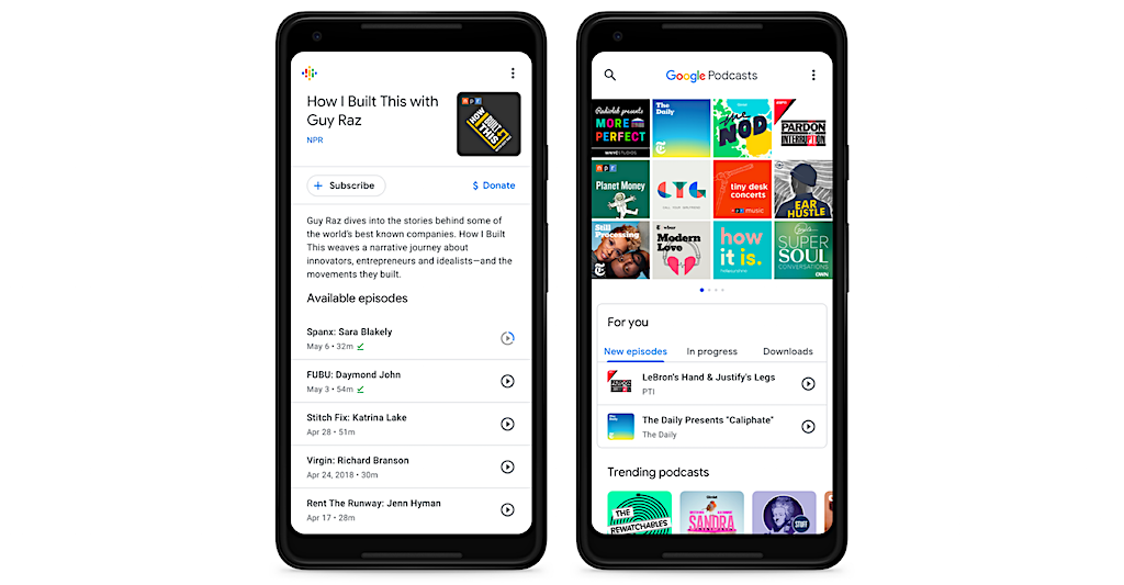 Google lança novo app nativo Android para podcasts