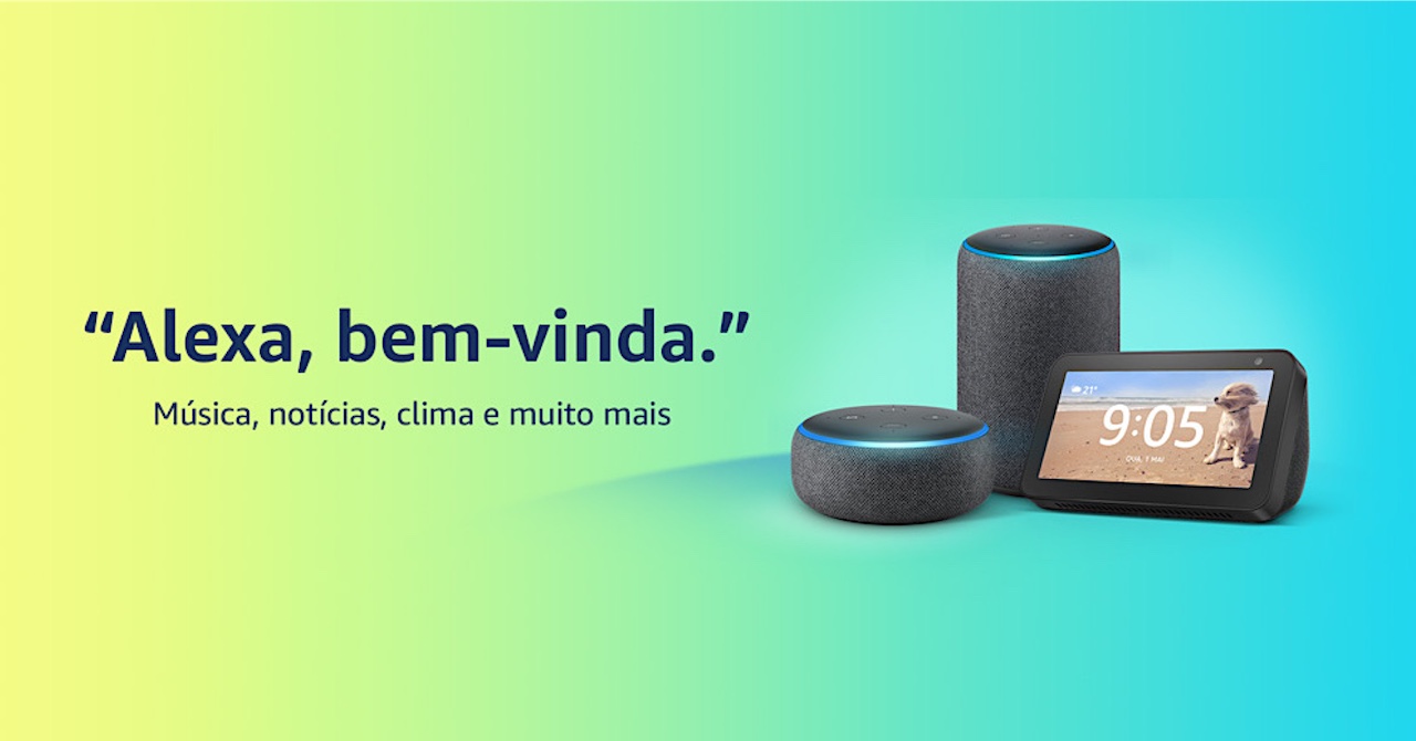 Caixas inteligentes da Amazon estão chegando ao Brasil com a Alexa em português