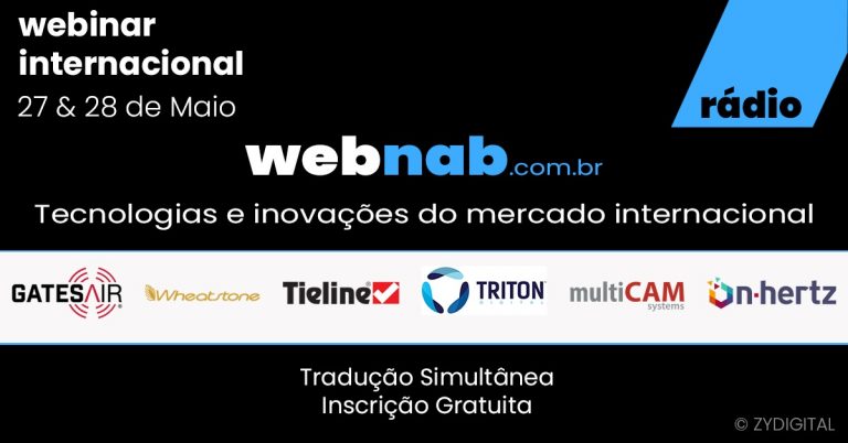 WEBNAB – Programação abrangente inclui inovações tecnológicas e novos modelos de produção