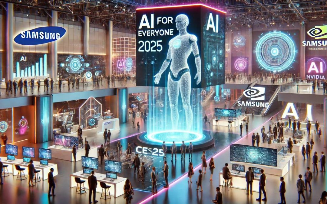 Inteligência artificial domina a CES 2025: uma nova era para a tecnologia e a sociedade