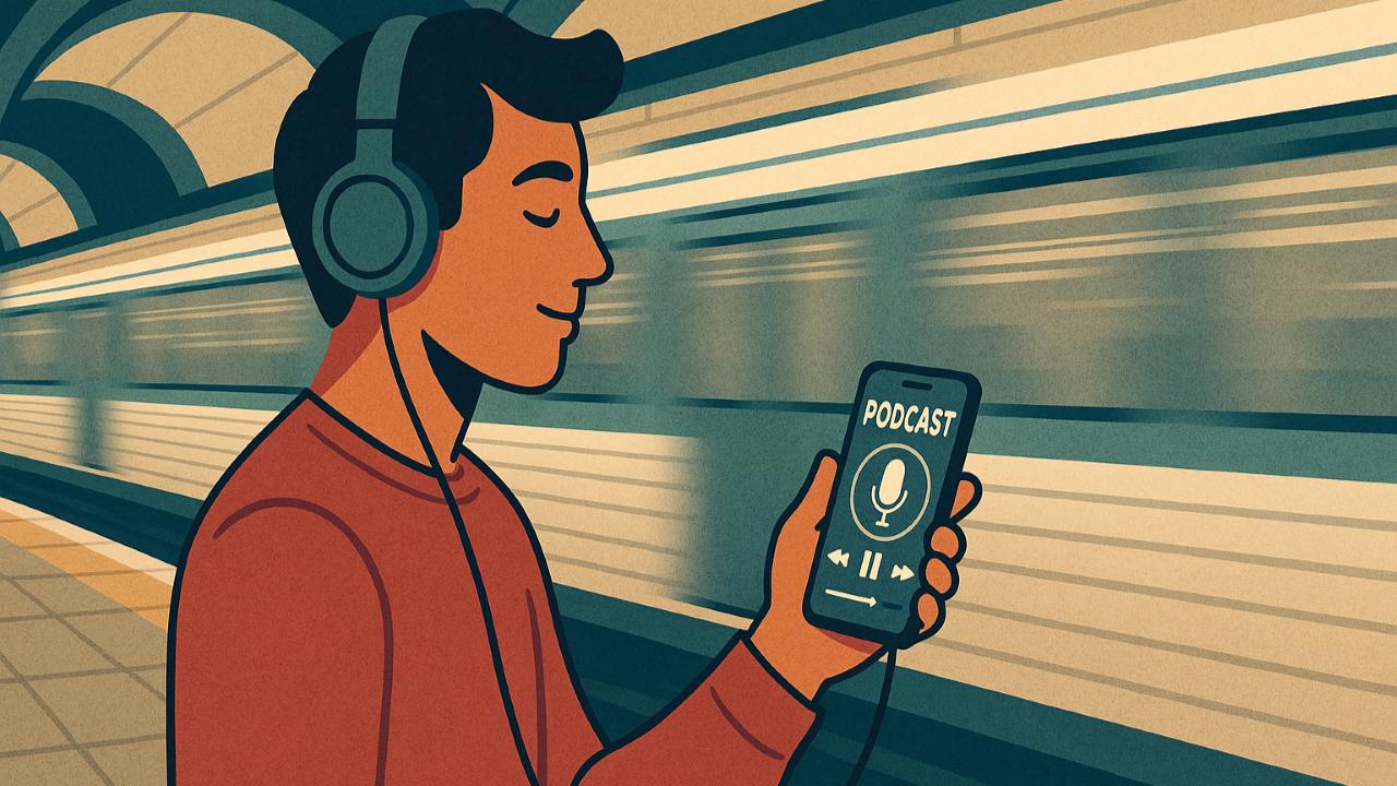 Podcasters destacados trocaram downloads por recall nas medições de audiência