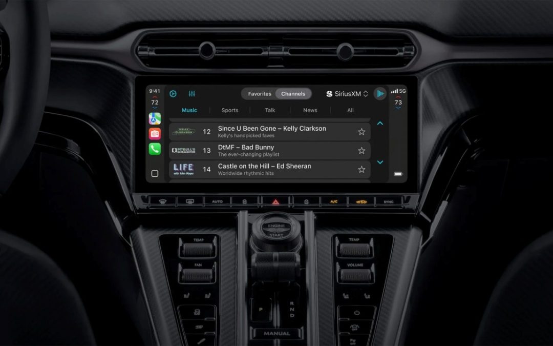 CarPlay Ultra permitirá que a Apple controle como os motoristas acessam o rádio