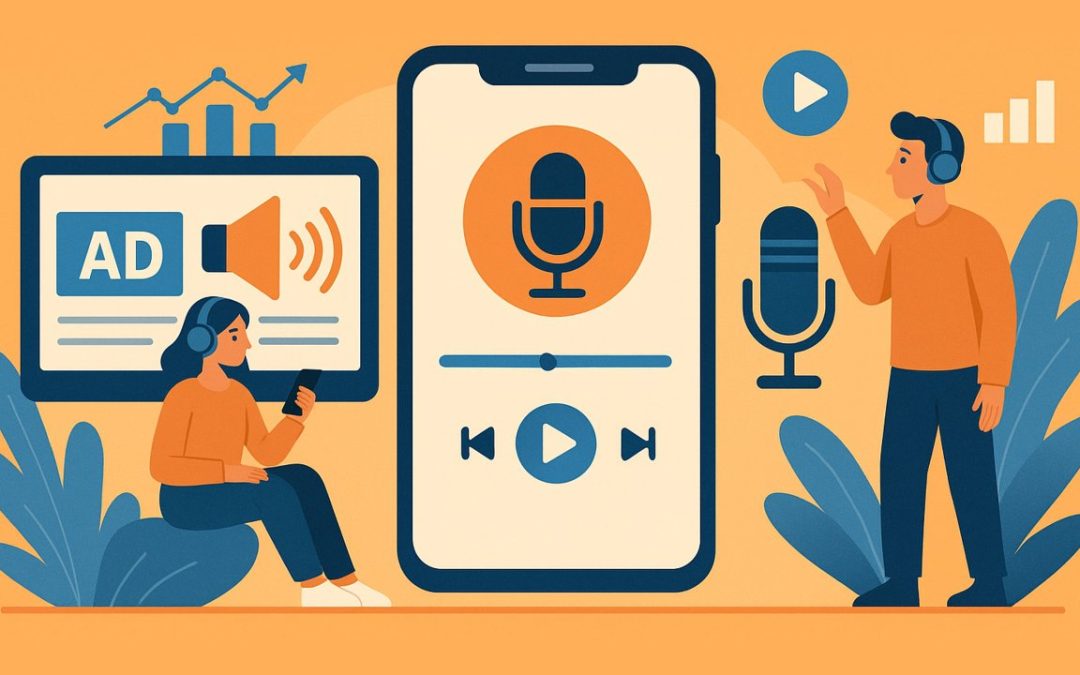 Publicidade em áudio digital segue em crescimento com destaque para os podcasts