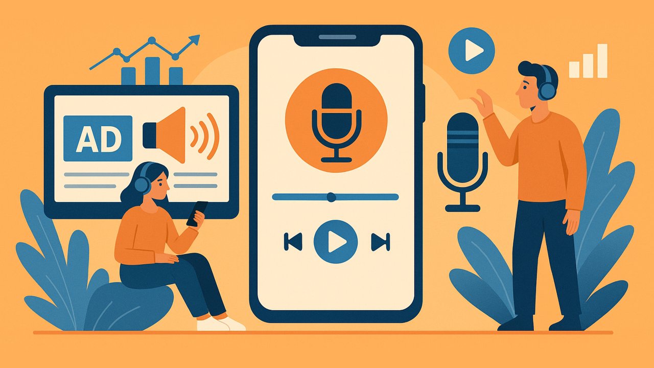 Publicidade em áudio digital segue em crescimento com destaque para os podcasts