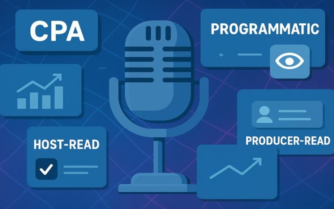 Podcasts: estudo discute a carga crescente de anúncios e o equilíbrio do CPA de testemunhais, patrocínios e spots